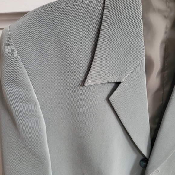 Classic Ice Blue Boyfriend Blazer - Picture 2 of 3